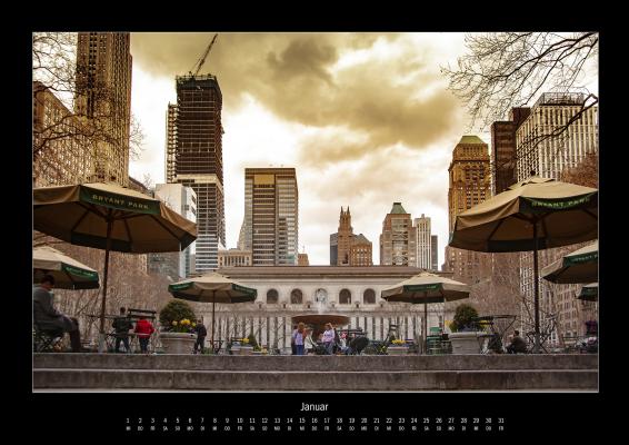 New York Calendar 2025